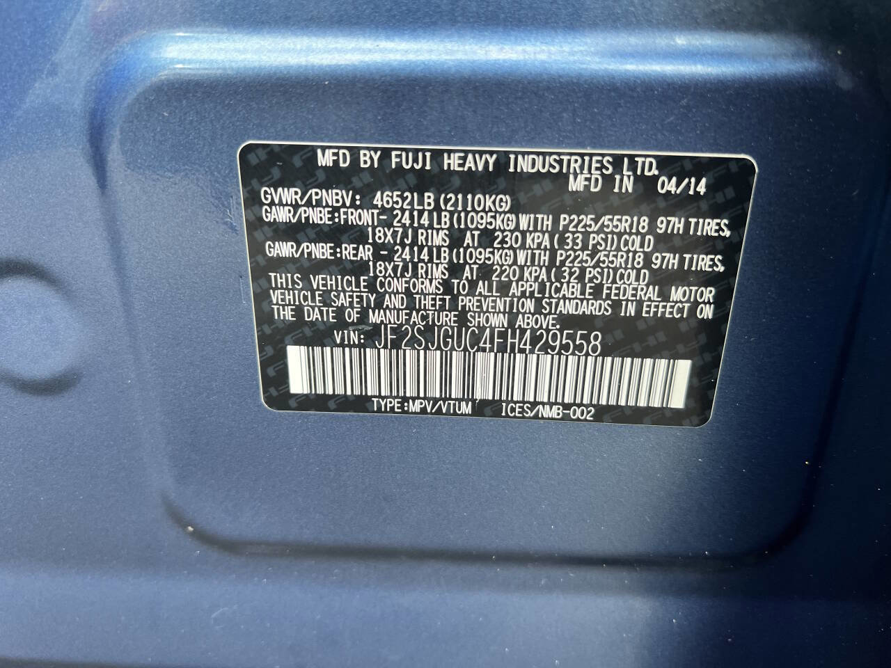Used 2015 Subaru Forester 2.0XT Touring w/ Popular Package #2 AWD/4WD image 61