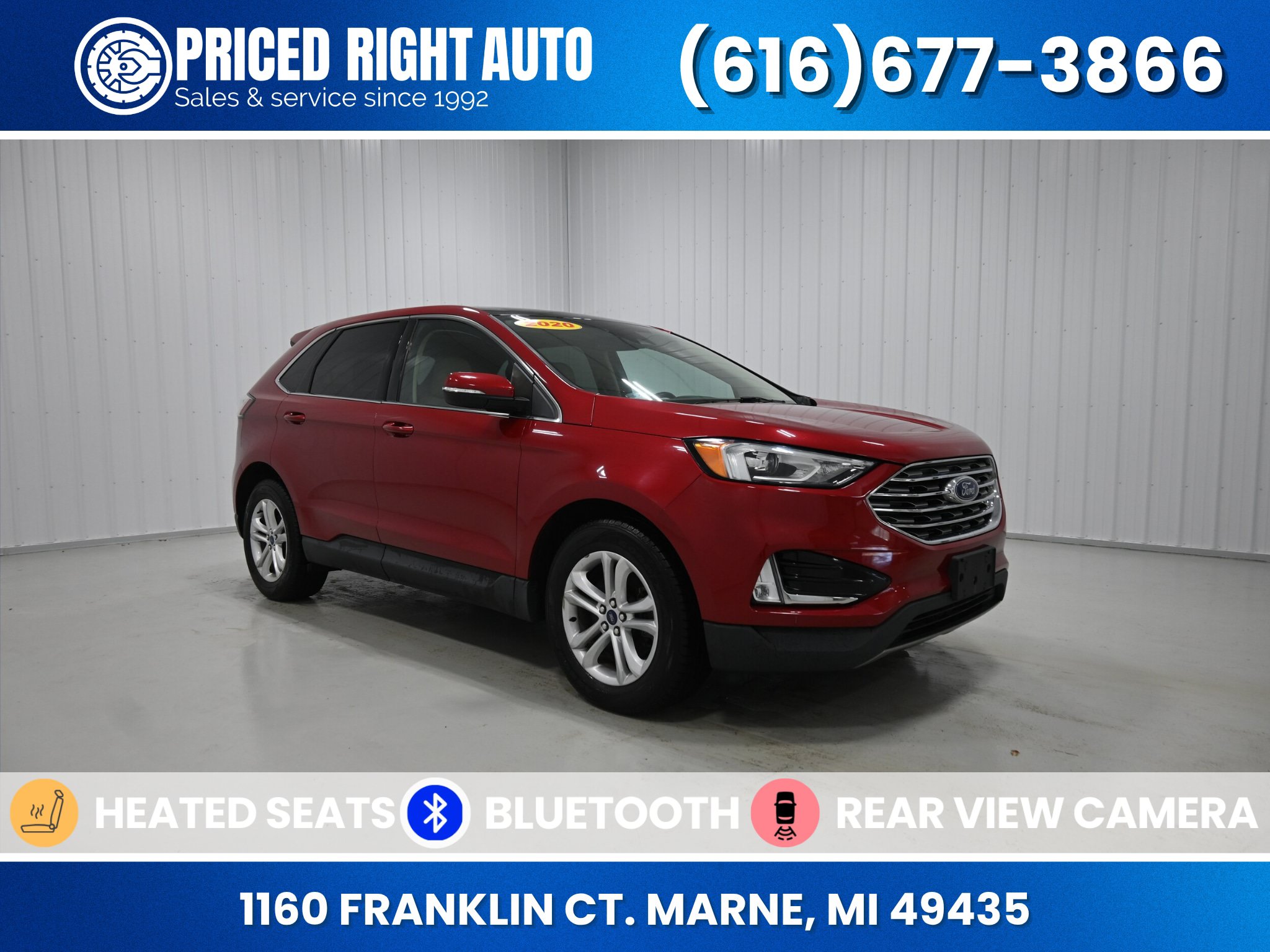 Used 2020 Ford Edge SEL w/ Cold Weather Package