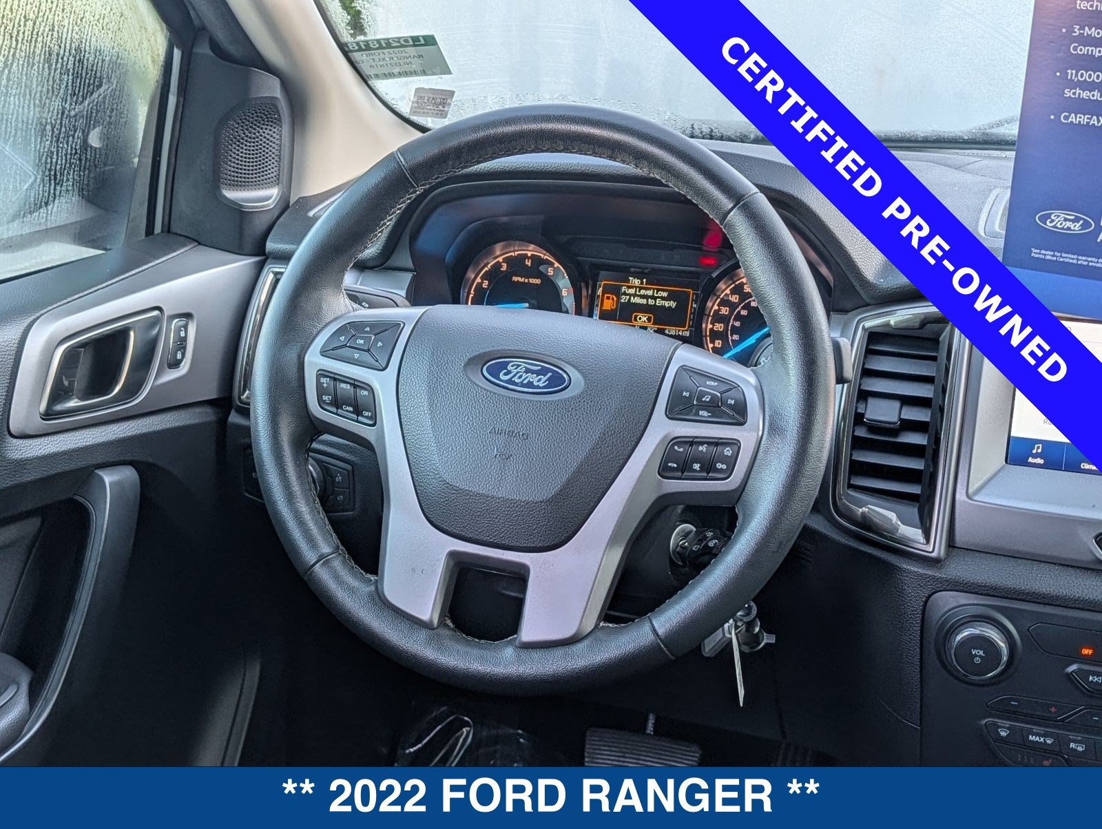 Certified 2022 Ford Ranger XLT w/ Equipment Group 302A High RWD image 19