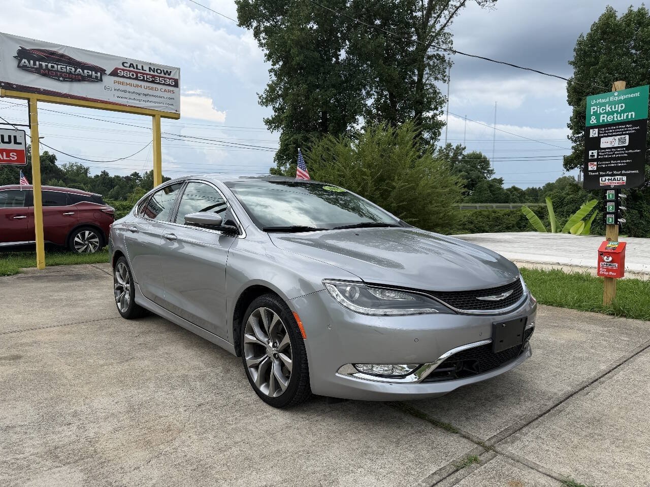 Used 2015 Chrysler 200 C w/ Navigation & Sound Group I FWD image 3