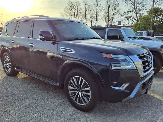 Used 2021 Nissan Armada SL w/ Captain's Chairs Package image 3