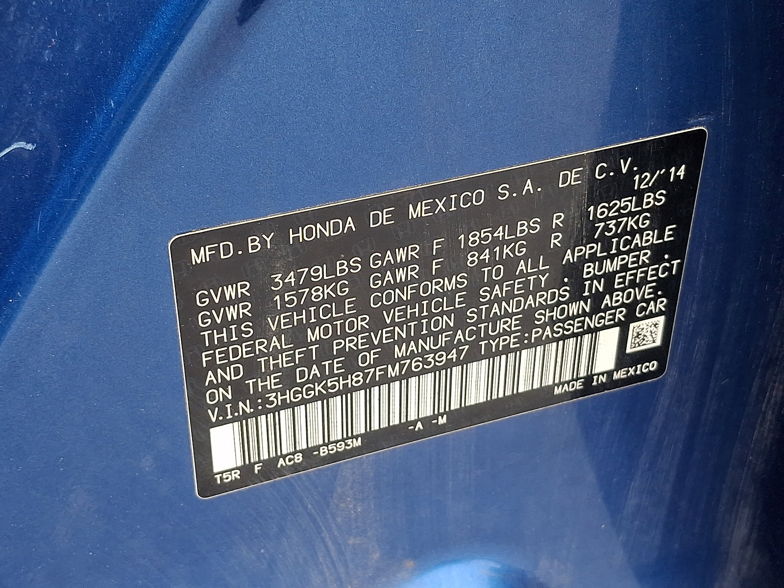 Used 2015 Honda Fit EX image 28