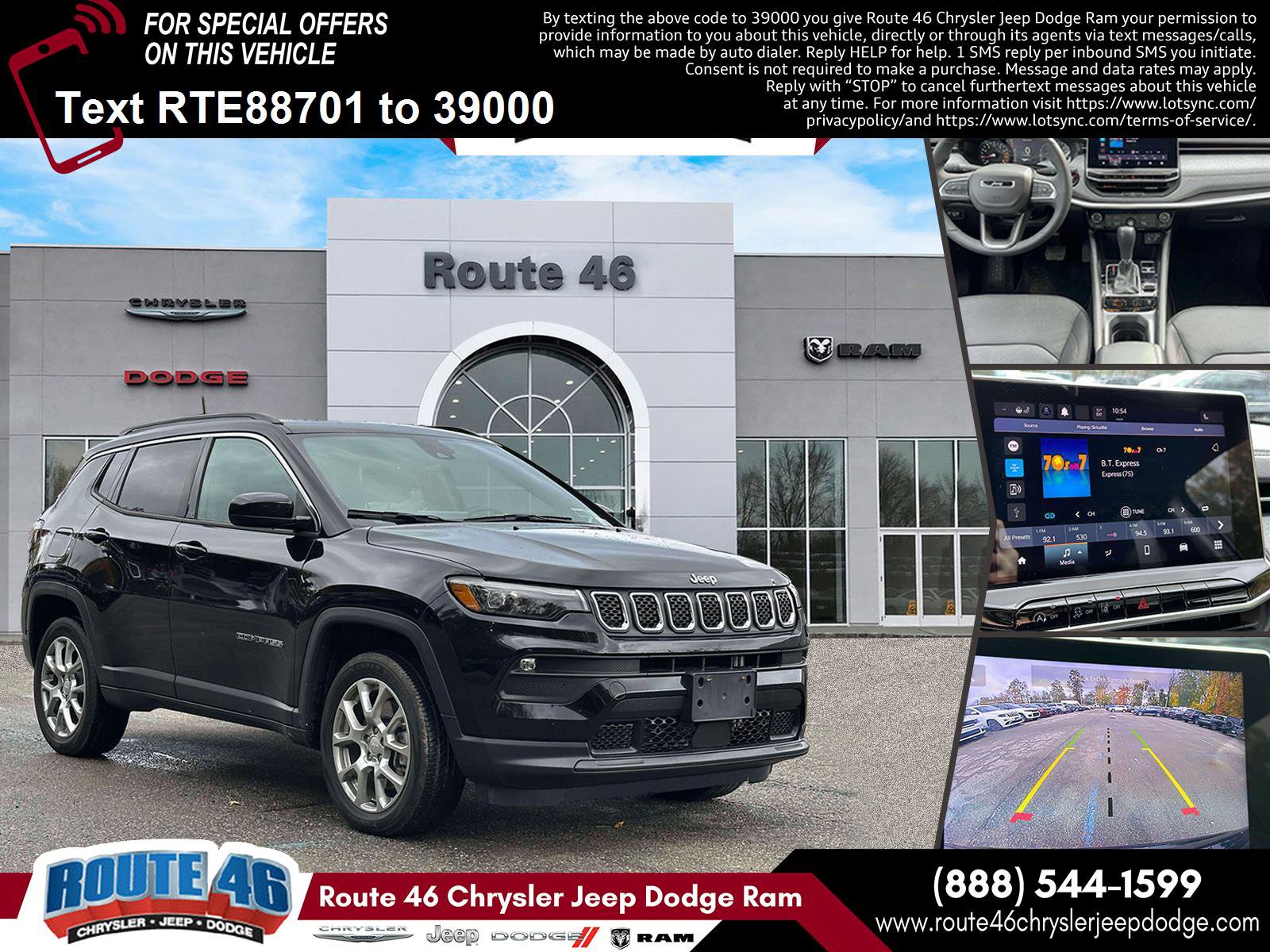 Used 2023 Jeep Compass Latitude w/ Sun and Sound Group