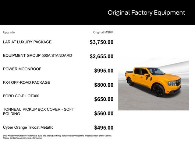 Used 2022 Ford Maverick Lariat w/ Lariat Luxury Package AWD/4WD image 10