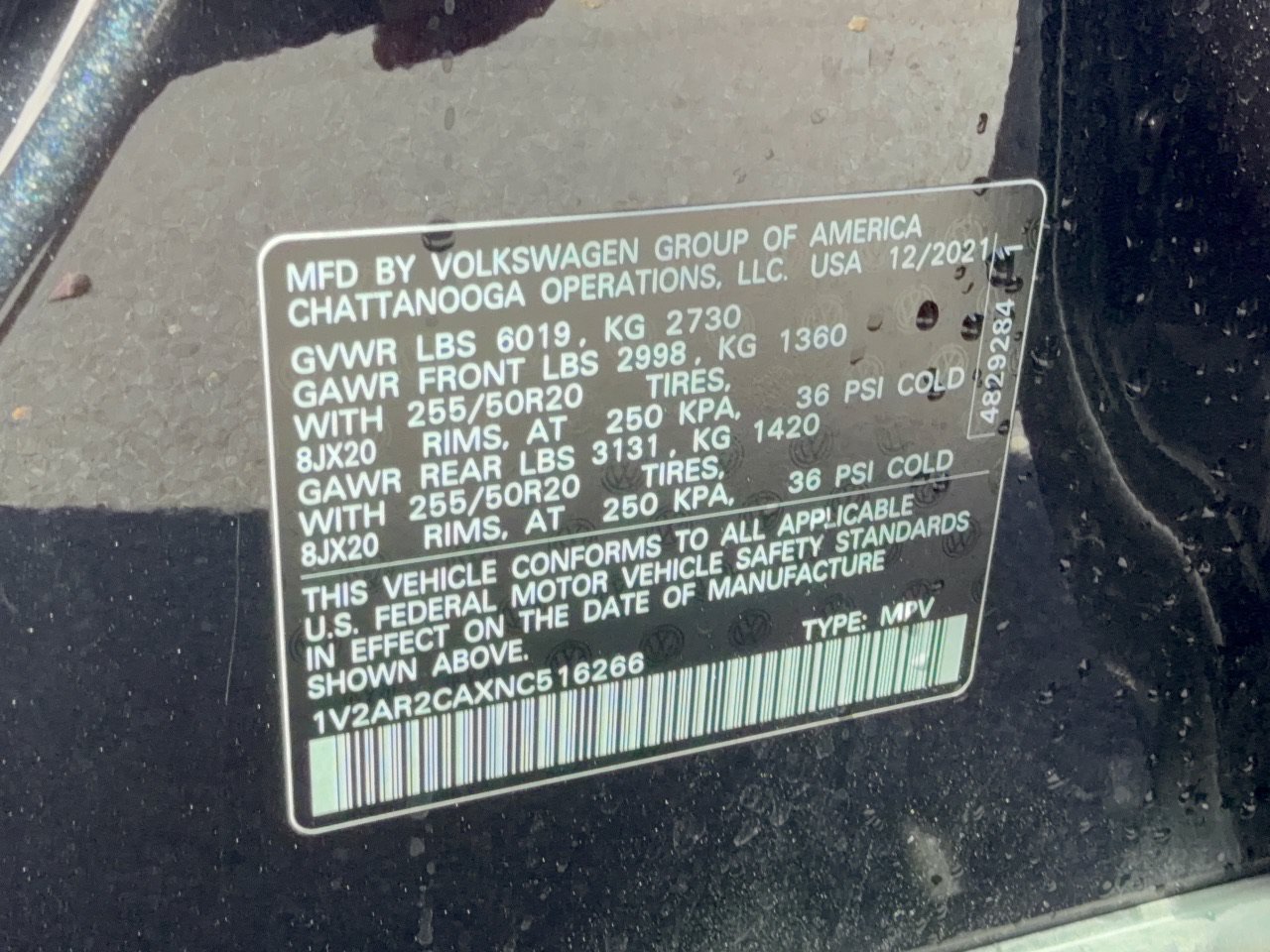 Used 2022 Volkswagen Atlas SEL R-Line AWD/4WD image 31