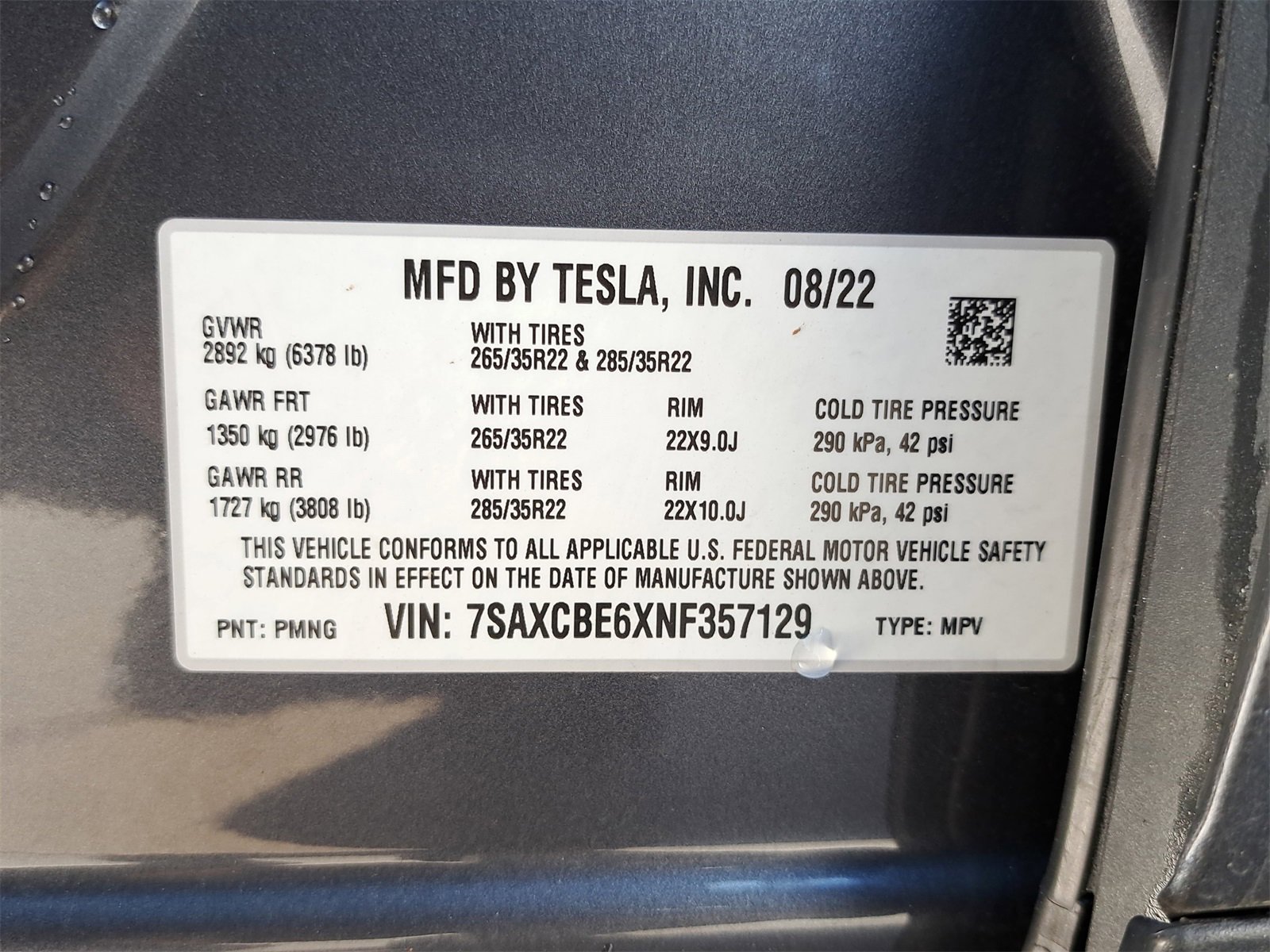Used 2022 Tesla Model X Plaid image 11