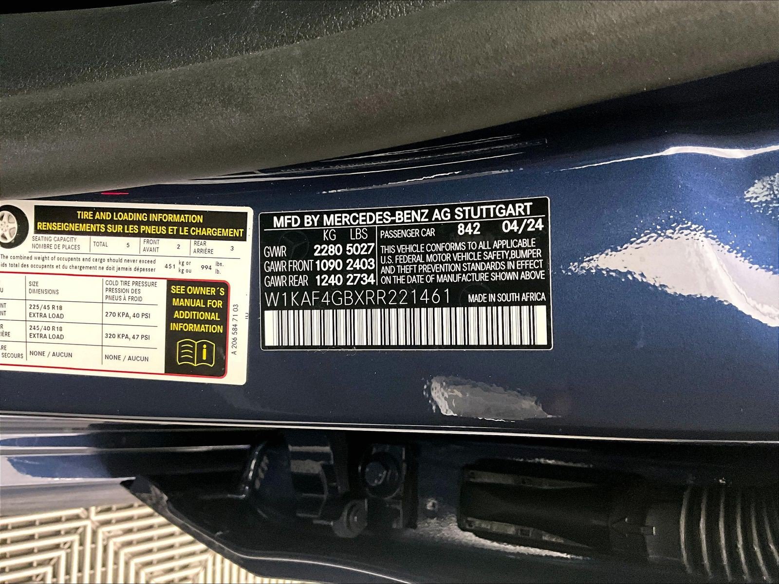 Certified 2024 Mercedes-Benz C 300 Sedan image 33
