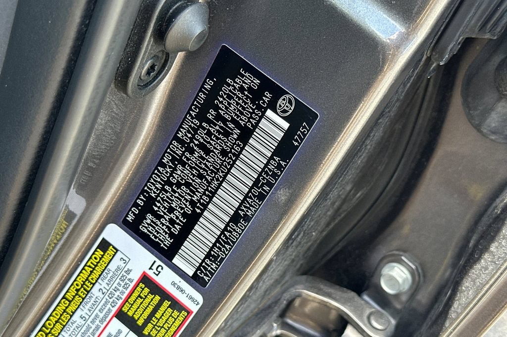 Used 2019 Toyota Camry LE FWD image 28