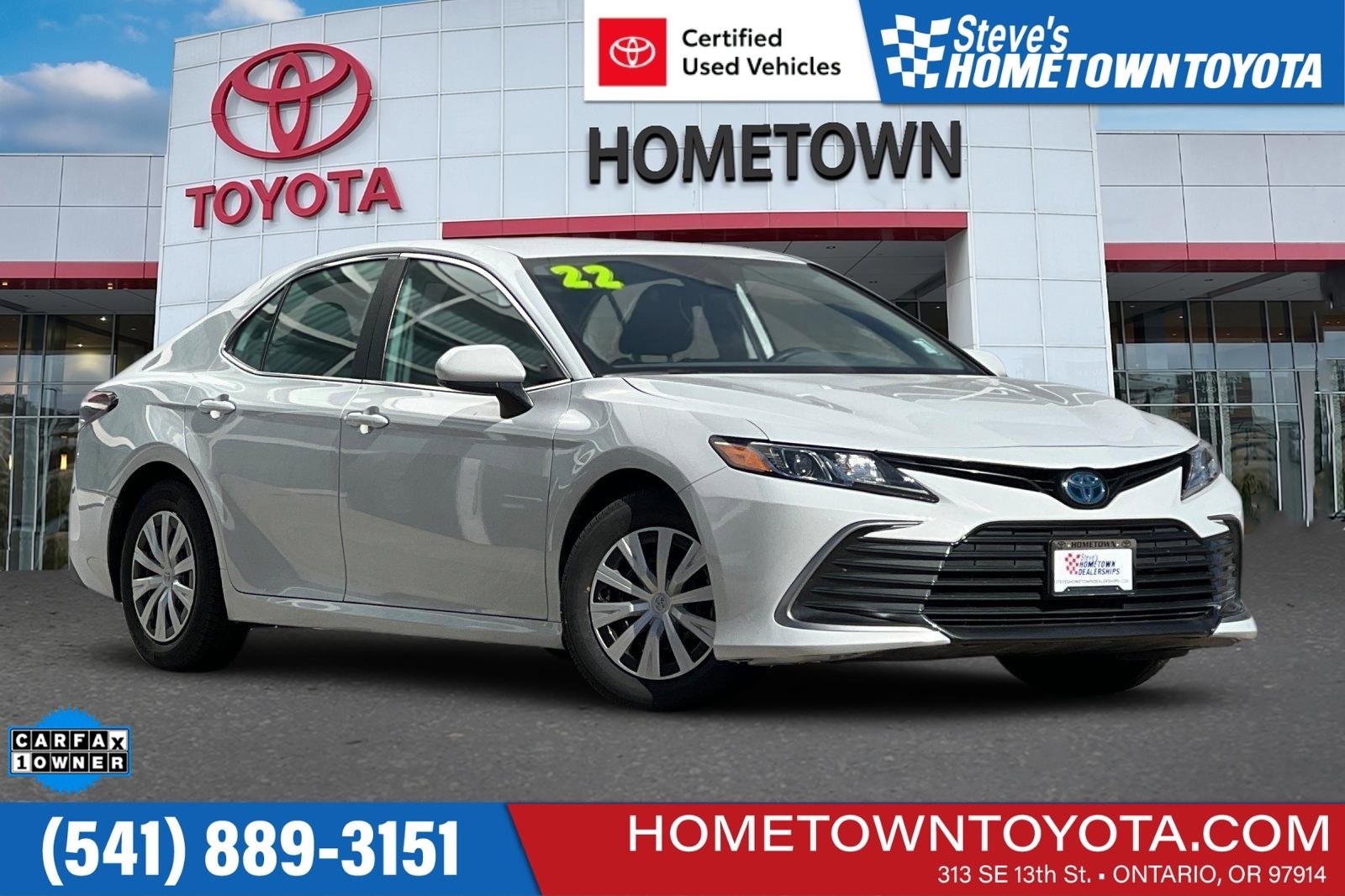 Certified 2022 Toyota Camry LE