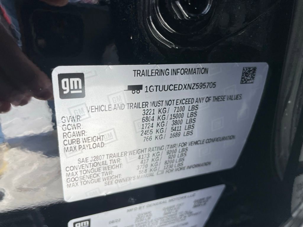 Used 2022 GMC Sierra 1500 Elevation image 45