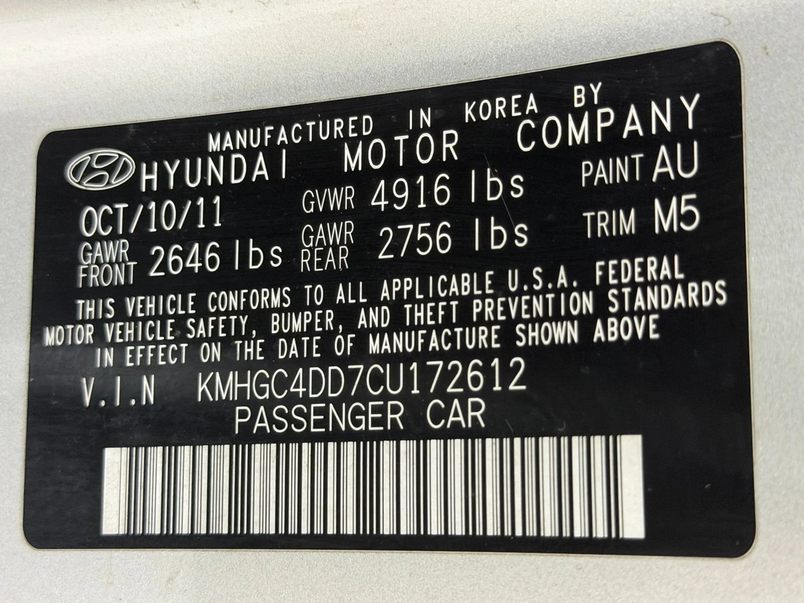 Used 2012 Hyundai Genesis 3.8 w/ Premium Pkg RWD image 37