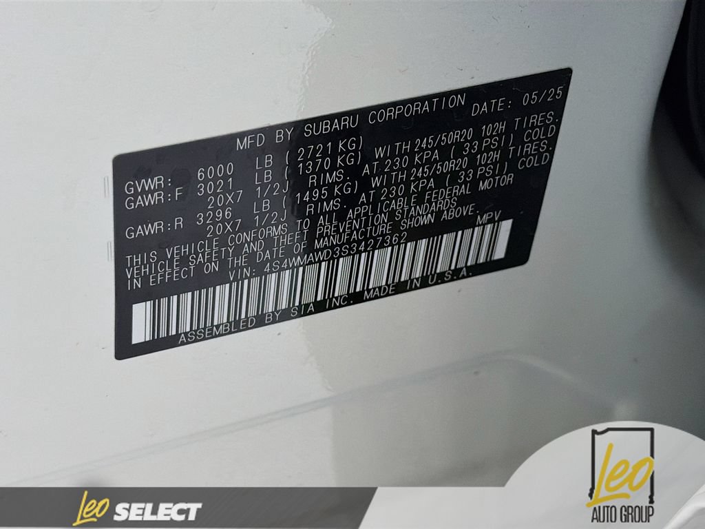 Used 2025 Subaru Ascent Bronze Edition AWD/4WD image 38
