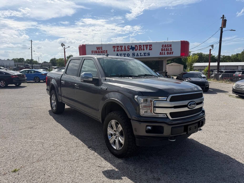 Used 2018 Ford F150 Platinum w/ Equipment Group 701A Luxury AWD/4WD image 1