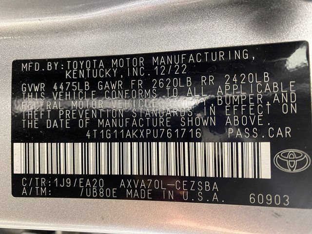 Used 2023 Toyota Camry SE FWD image 24
