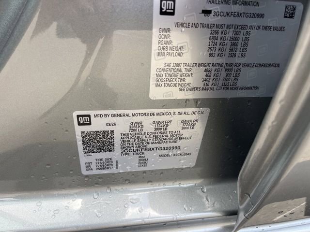 New 2026 Chevrolet Silverado 1500 LT Trail Boss w/ LT Trail Boss Premium Package AWD/4WD image 47