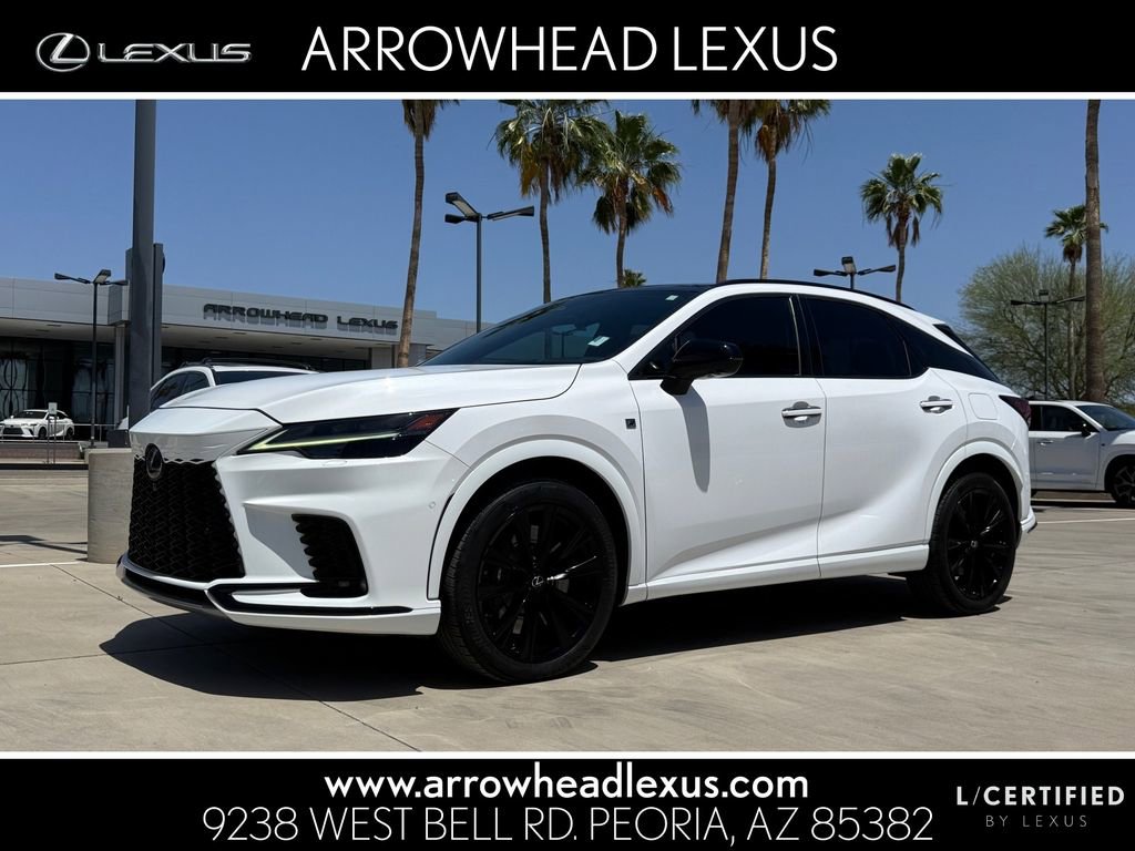 Certified 2023 Lexus RX 500h F Sport AWD/4WD video 1
