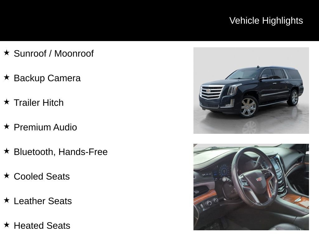 Used 2019 Cadillac Escalade ESV Luxury image 21