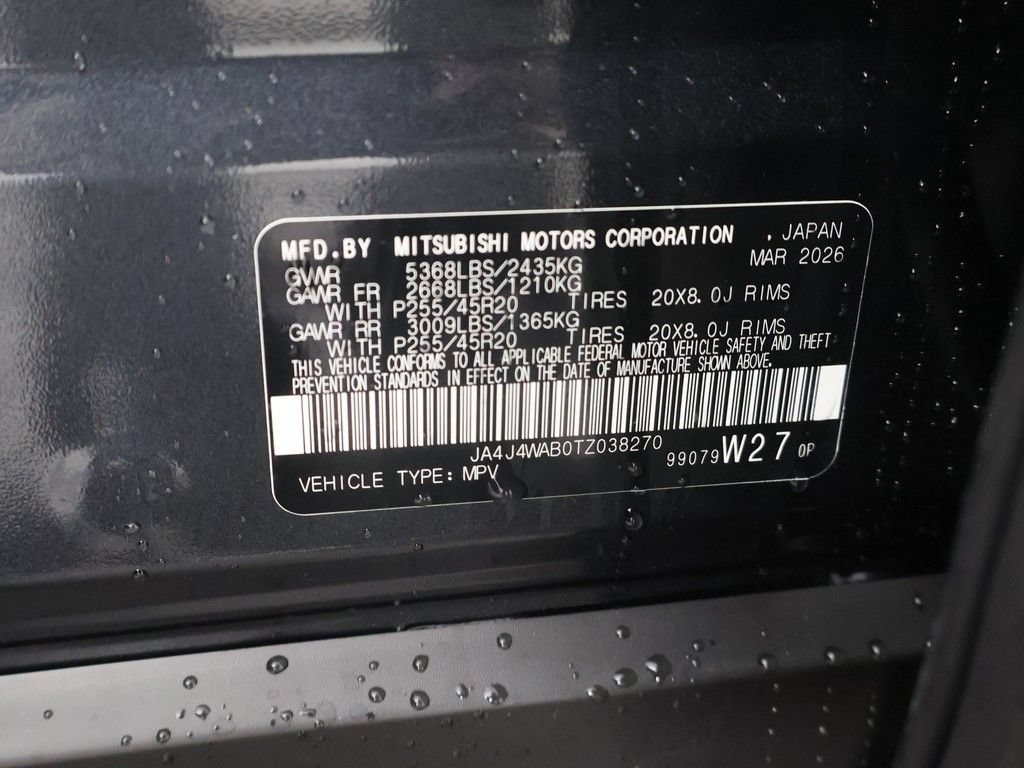 New 2026 Mitsubishi Outlander SEL Black Edition AWD/4WD image 63