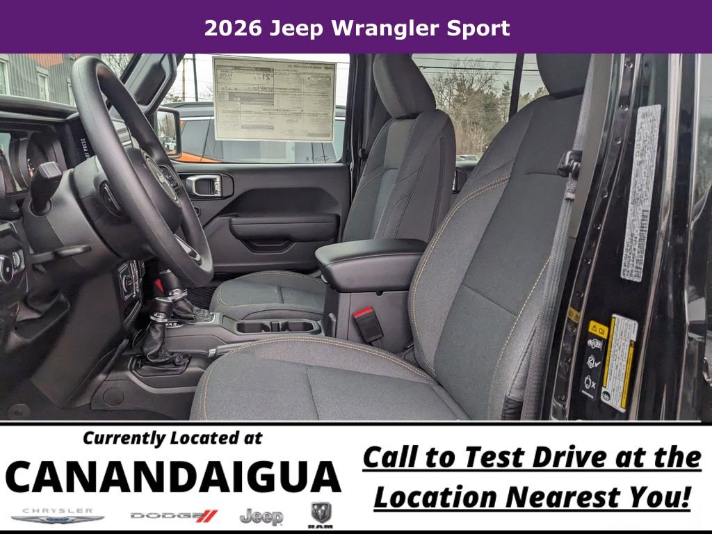 New 2026 Jeep Wrangler Unlimited Sport AWD/4WD image 13