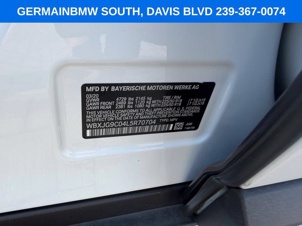 Used 2020 BMW X1 xDrive28i w/ Convenience Package AWD/4WD image 27