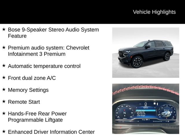 Certified 2023 Chevrolet Tahoe RST w/ Luxury Package image 15