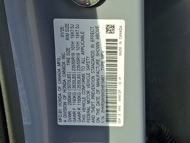 Certified 2025 Honda CR-V Sport Touring image 28