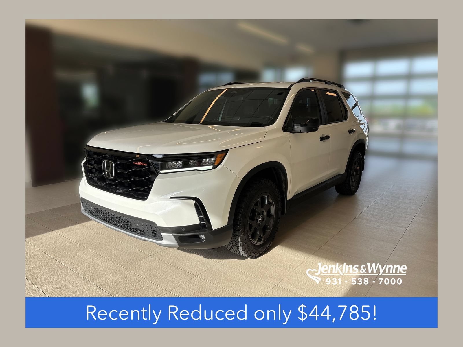 Certified 2025 Honda Pilot TrailSport