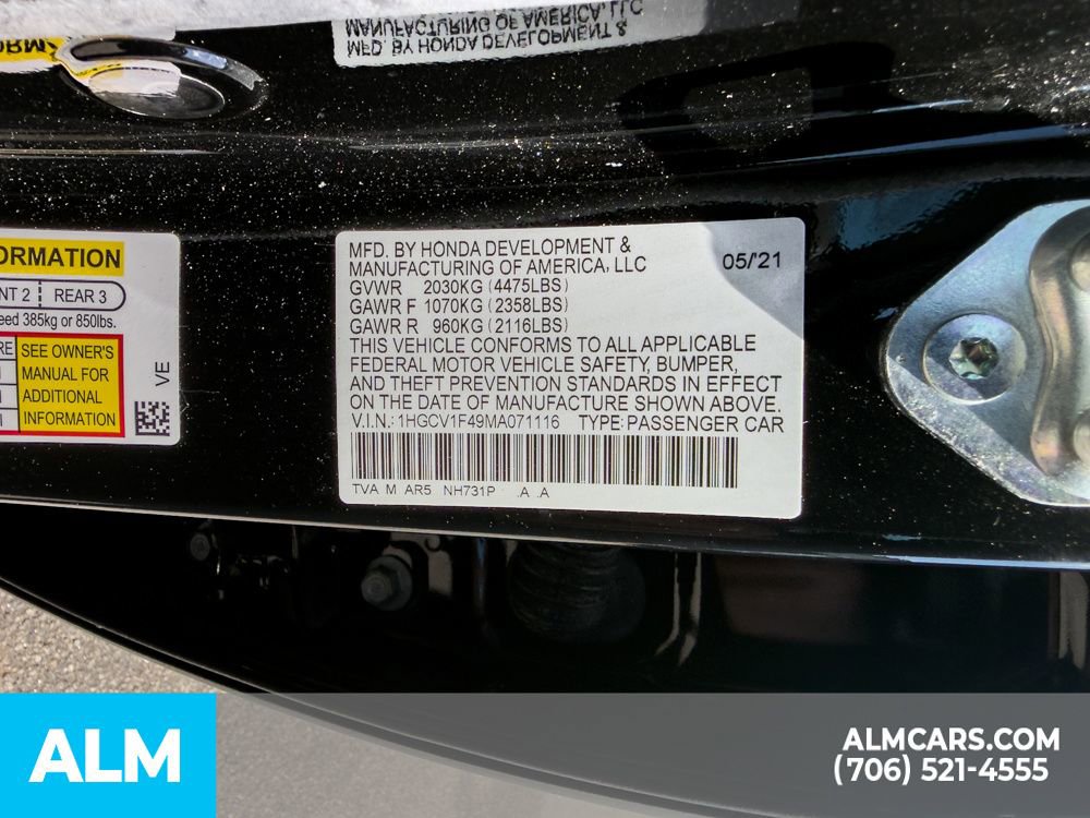 Used 2021 Honda Accord Sport Special Edition image 23