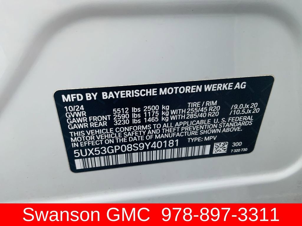 Used 2025 BMW X3 xDrive30i w/ M Sport Package image 38