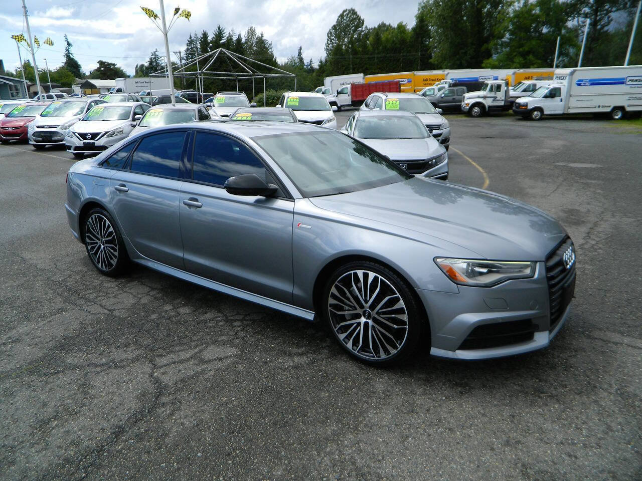 Used 2018 Audi A6 3.0T Sport w/ 20" Black Optic Wheel Package AWD/4WD image 2