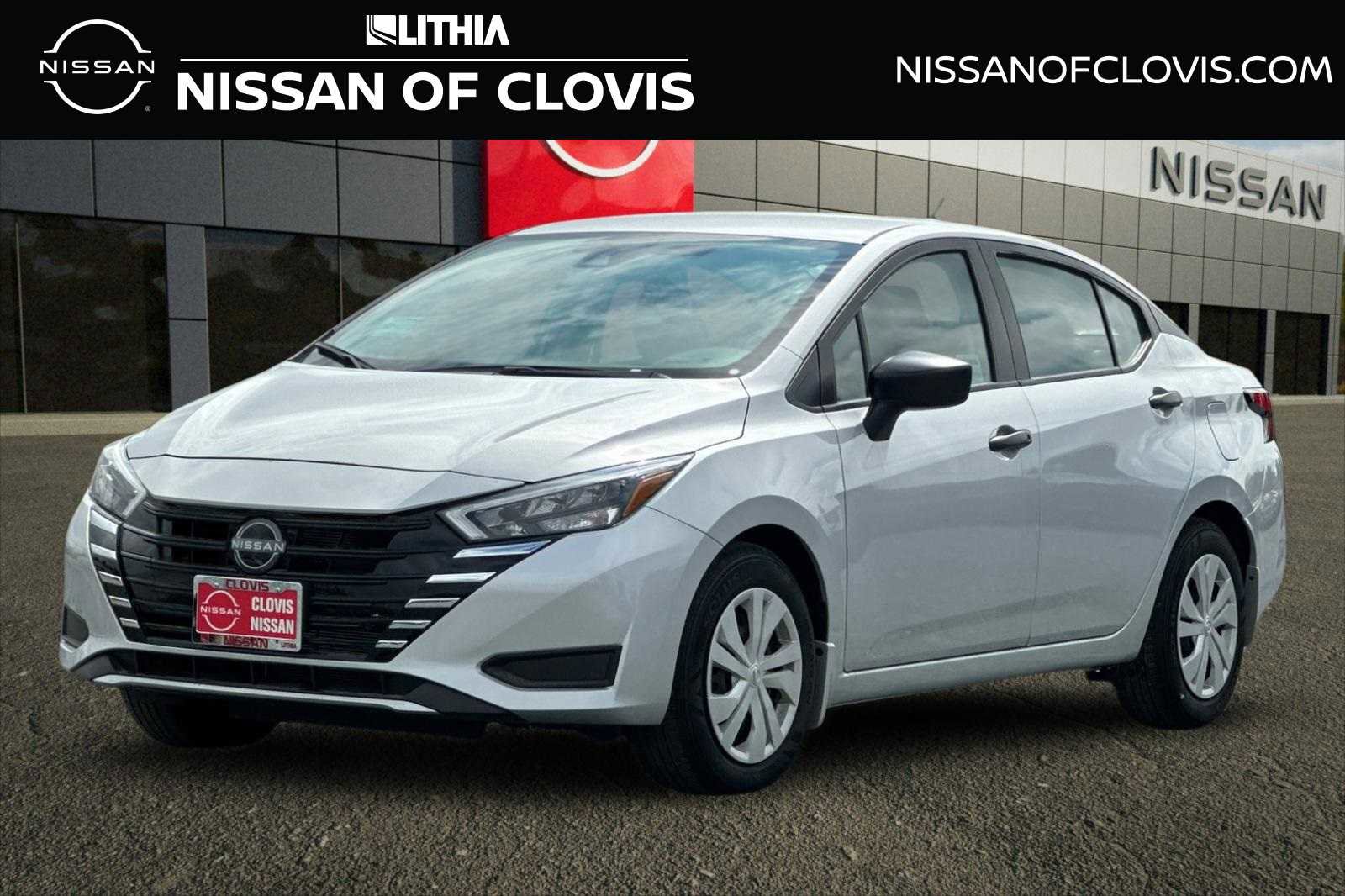 New 2025 Nissan Versa S w/ Trunk Package