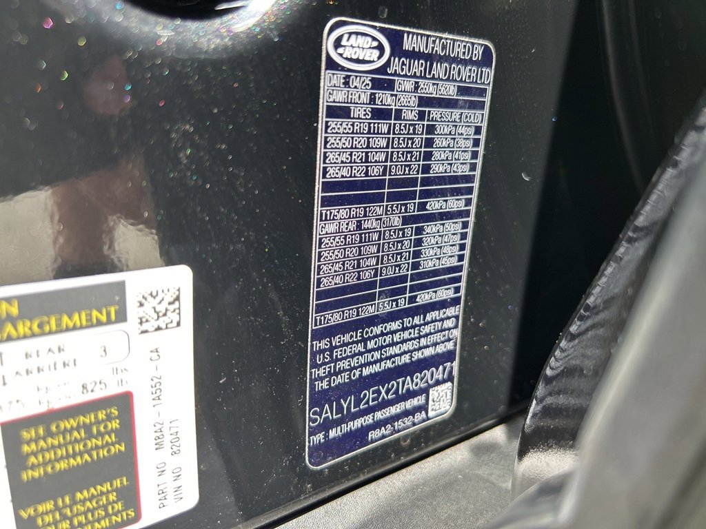 New 2026 Land Rover Range Rover Velar Dynamic SE image 30