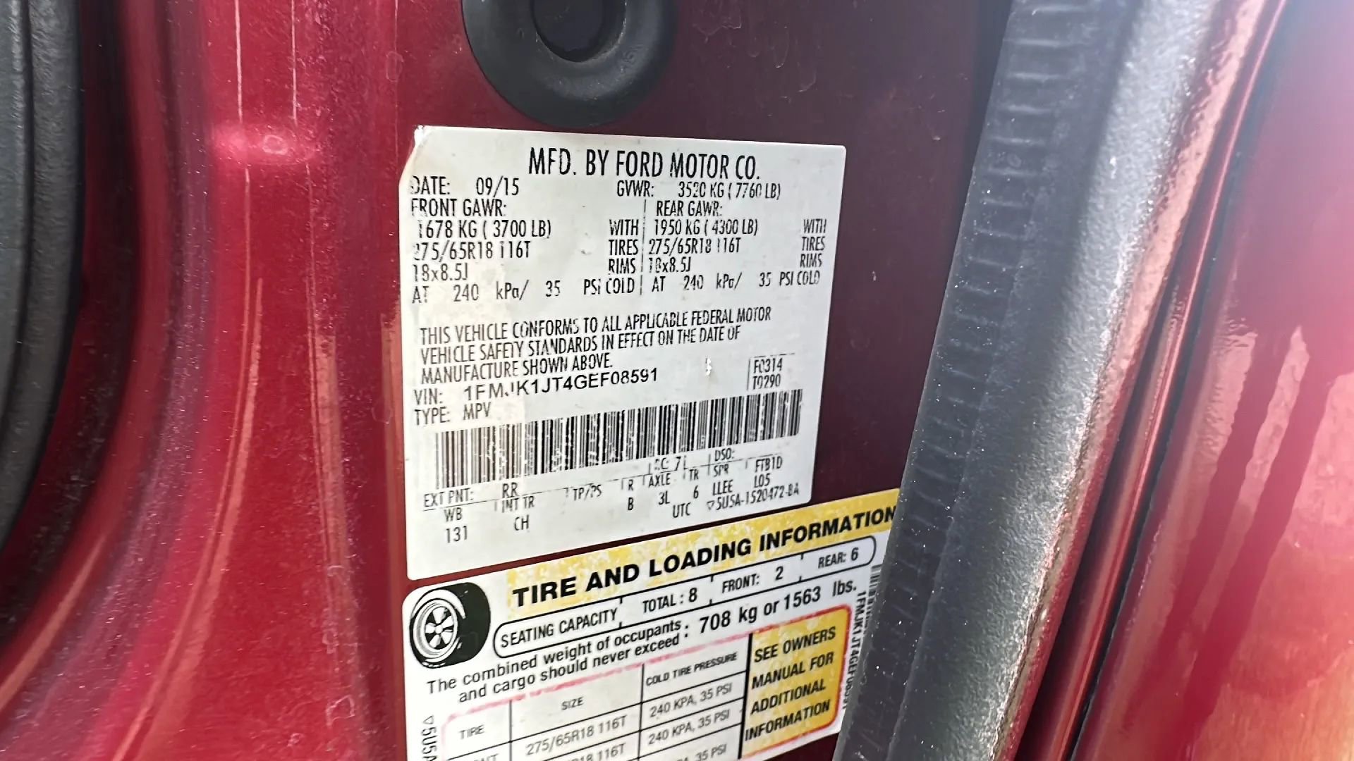 Used 2016 Ford Expedition EL XLT AWD/4WD image 41