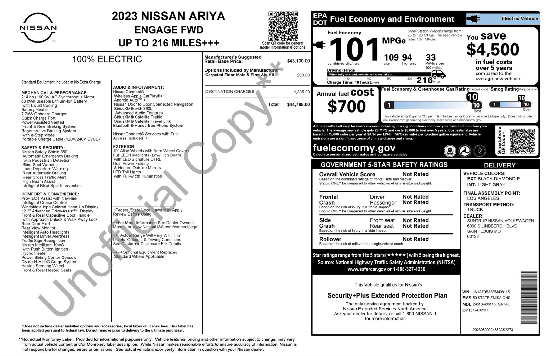Used 2023 Nissan Ariya FWD image 4