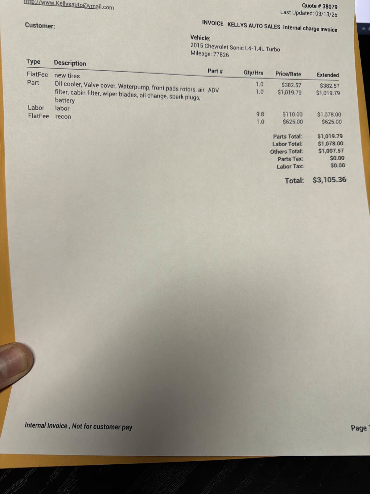 Used 2015 Chevrolet Sonic RS FWD image 27