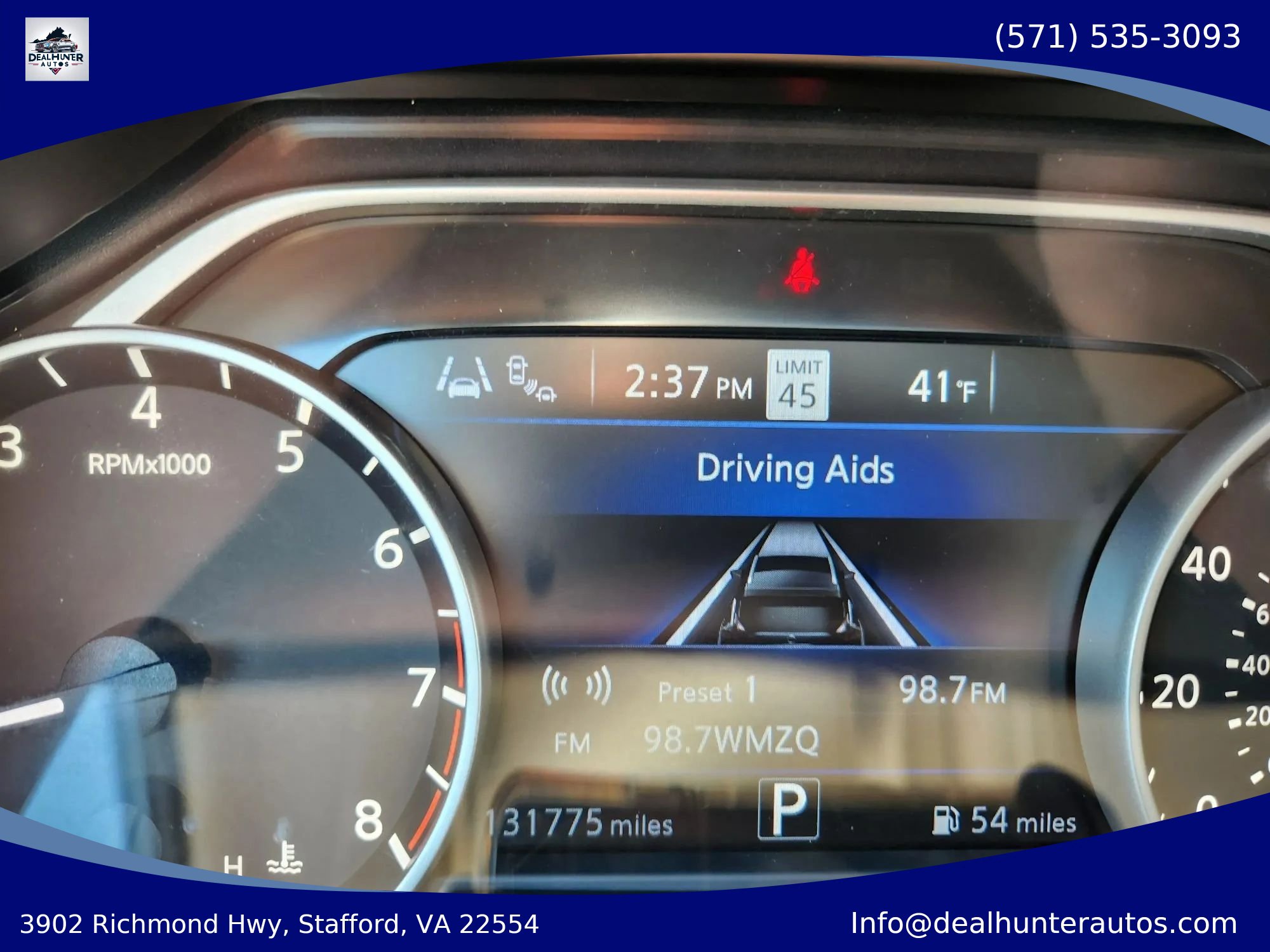 Used 2020 Nissan Murano Platinum w/ Cargo Package FWD image 33