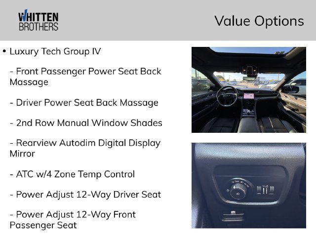 Used 2023 Jeep Grand Cherokee L Overland w/ Luxury Tech Group IV AWD/4WD image 8