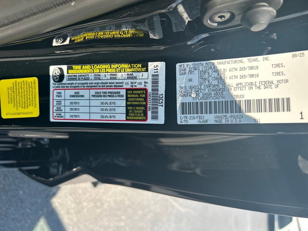 New 2026 Toyota Tundra SR5 image 22