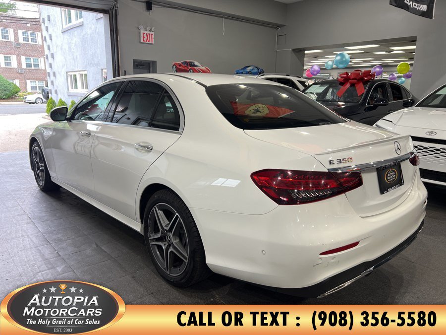 Used 2022 Mercedes-Benz E 350 Sedan w/ AMG Line Exterior image 3
