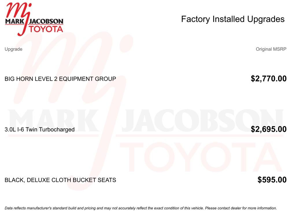 Used 2025 RAM 1500 Big Horn image 7