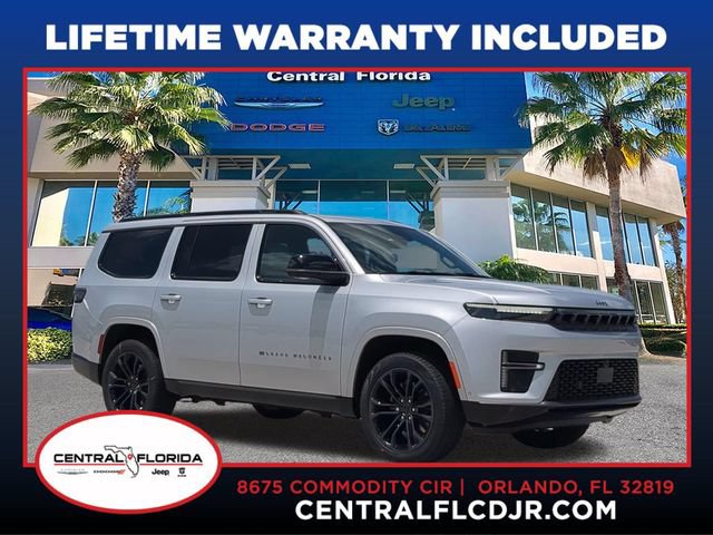 New 2026 Jeep Grand Wagoneer Summit w/ Rear Seat Video Group I