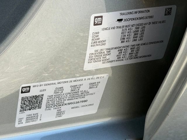 Certified 2024 Chevrolet Silverado 1500 LT AWD/4WD image 21