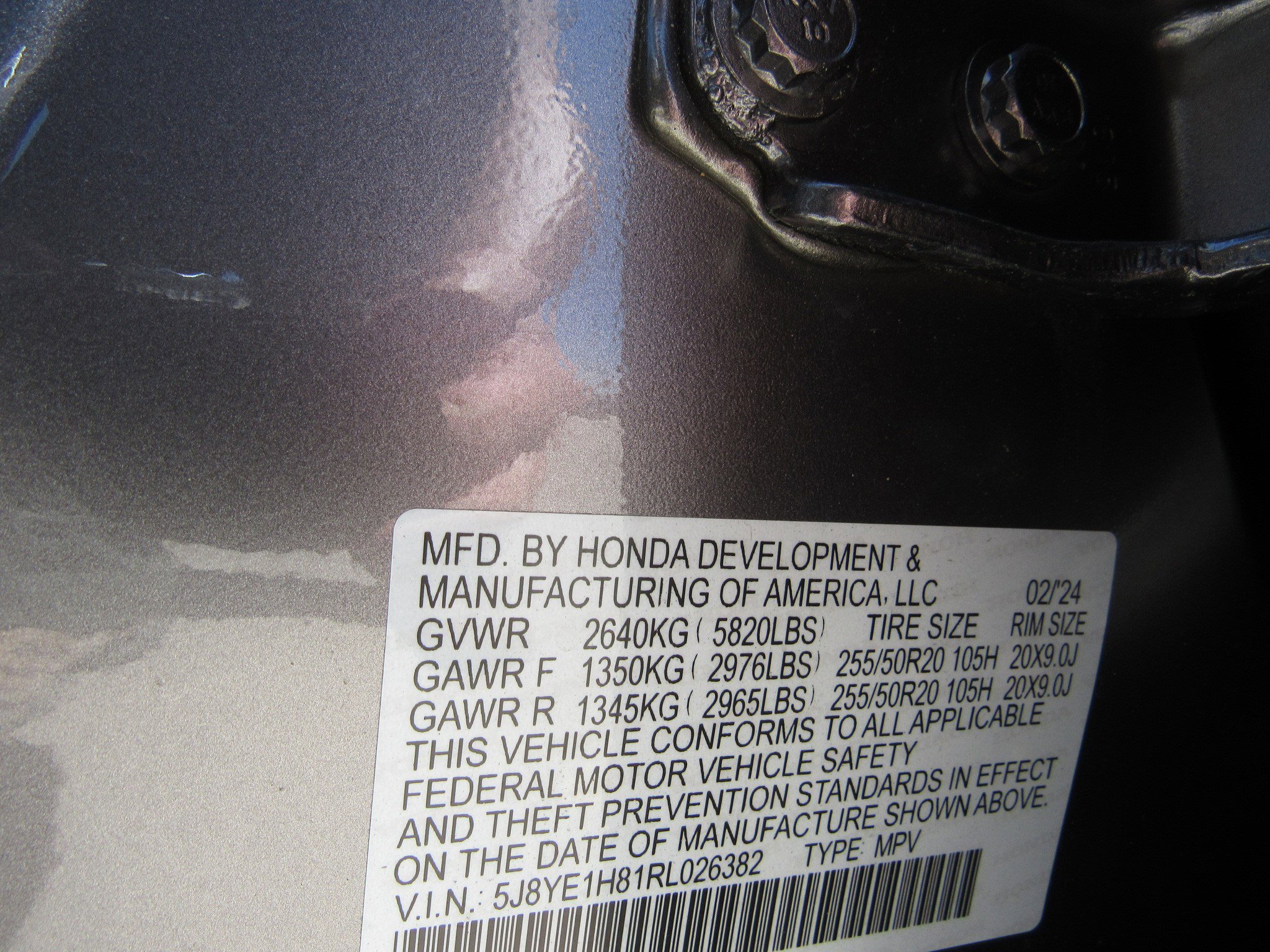 Certified 2024 Acura MDX SH-AWD w/ Advance Package image 30