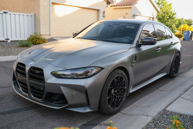 Used 2022 BMW M3 Competition w/ M Carbon Exterior Package AWD/4WD image 14