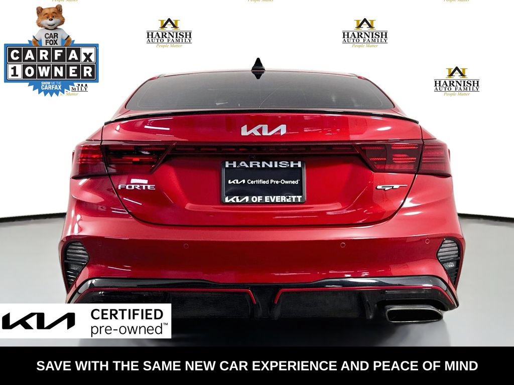 Certified 2023 Kia Forte GT w/ GT2 Package FWD image 6