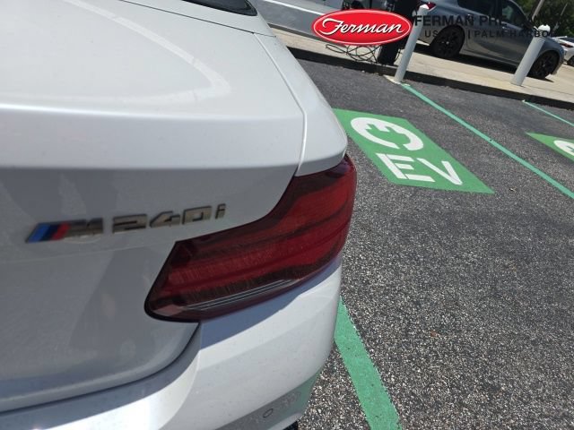 Used 2020 BMW M240i Convertible w/ Premium Package RWD image 3