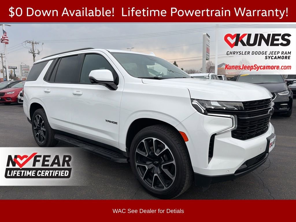 Used 2023 Chevrolet Tahoe RST w/ Sport Performance Package AWD/4WD image 1