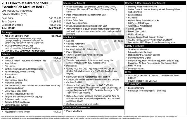 Used 2017 Chevrolet Silverado 1500 LT w/ All Star Edition image 31