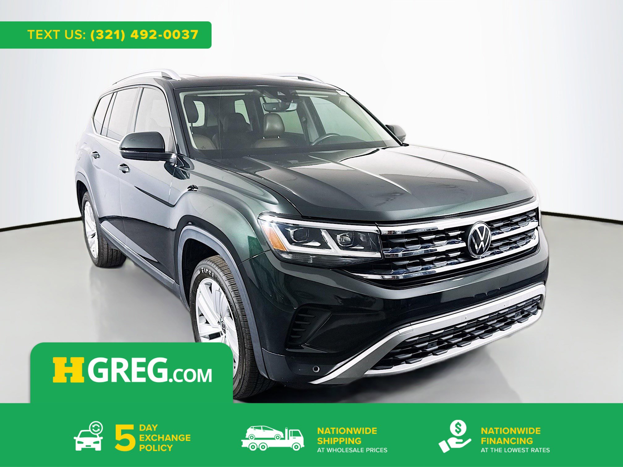 Used 2021 Volkswagen Atlas SEL FWD video 1