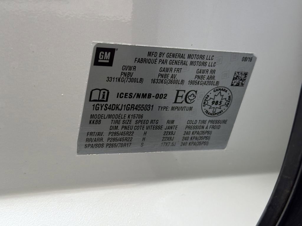 Used 2016 Cadillac Escalade Platinum image 37